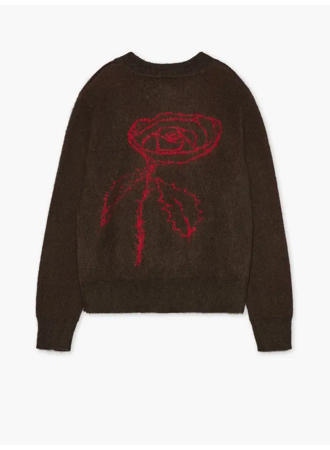Century Rose Sweat 3698 - Brown/Red