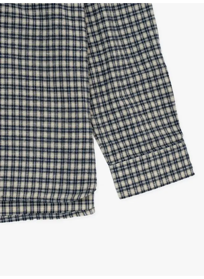 Record Shirt 3685 - Navy Check