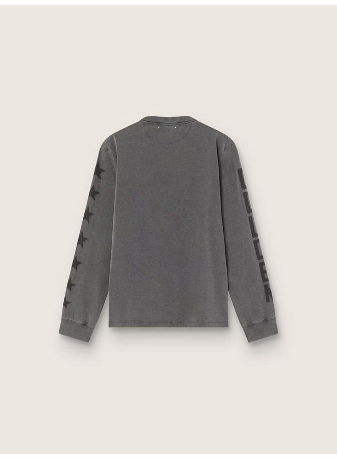 Journey M'S Regular T-Shirt Long Sleeve - Anthracite