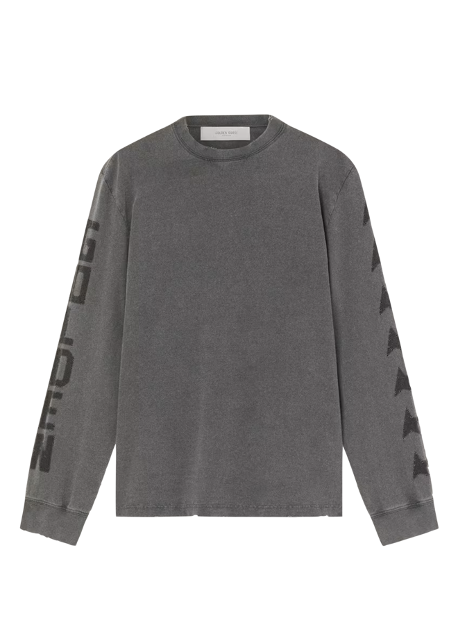 Journey M'S Regular T-Shirt Long Sleeve - Anthracite