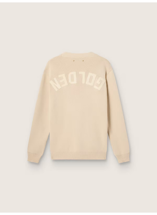 Golden M'S Knit Cardigan - Travertine
