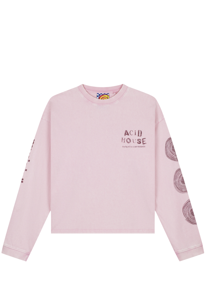 Frankie Acid House LS - Pink Prism