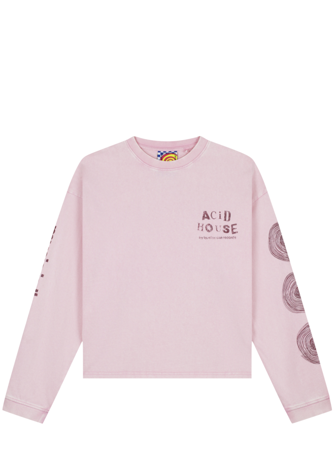Frankie Acid House LS - Pink Prism