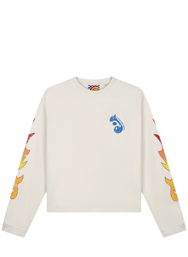 Frankie Enery LS - Vintage White