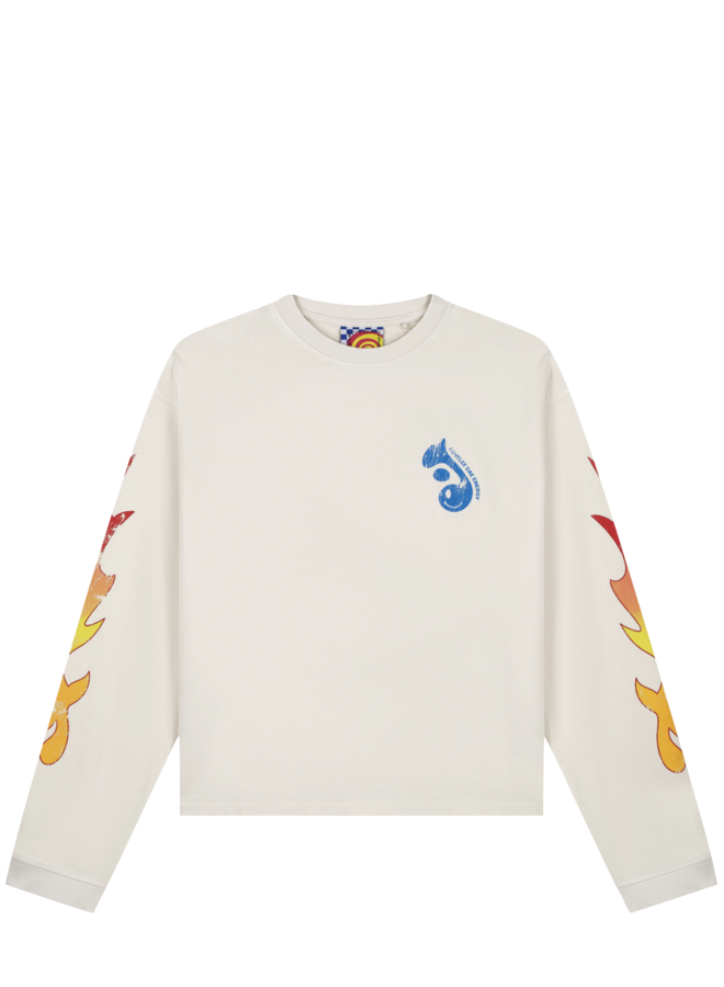 Frankie Enery LS - Vintage White