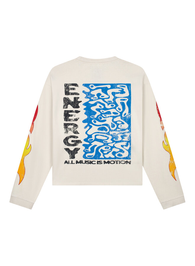 Frankie Enery LS - Vintage White