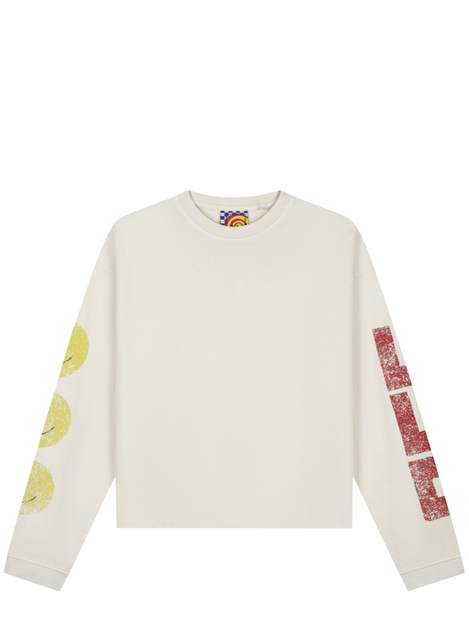 Frankie LLD Smile LS - Vintage White