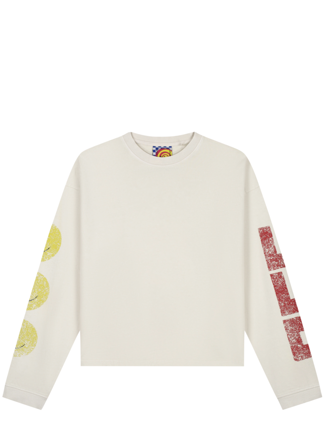 Frankie LLD Smile LS - Vintage White