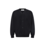 Anrrolf LS Knit Wool Cardigan - Charcoal Art