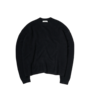 Brushed Cashmere Sweater - Black