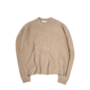 Brushed Cashmere Sweater - Camel