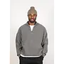 Merino Cashmere Half Zip - Grey