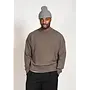 Oversized Merino Cashmere Sweater - Dark Brown