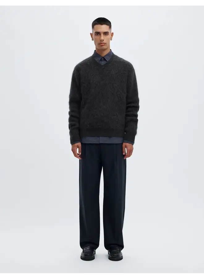 Anrarchie LS Knit V-Neck - Ultimate Grey