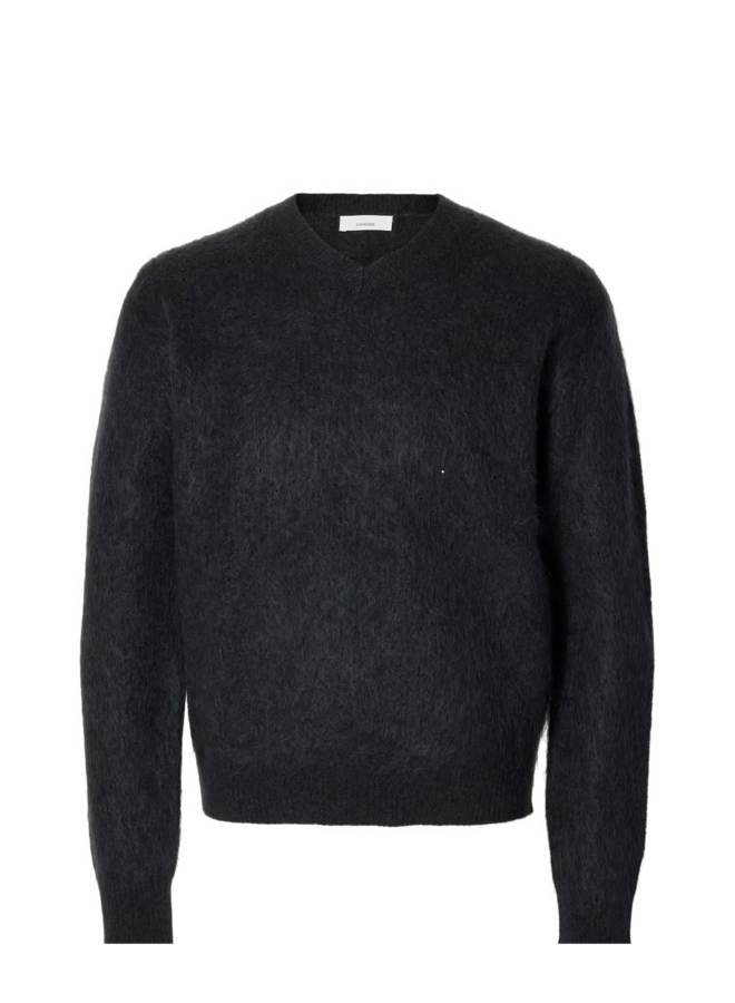 Anrarchie LS Knit V-Neck - Ultimate Grey