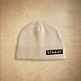 STRAAT Beanie Natural Raw