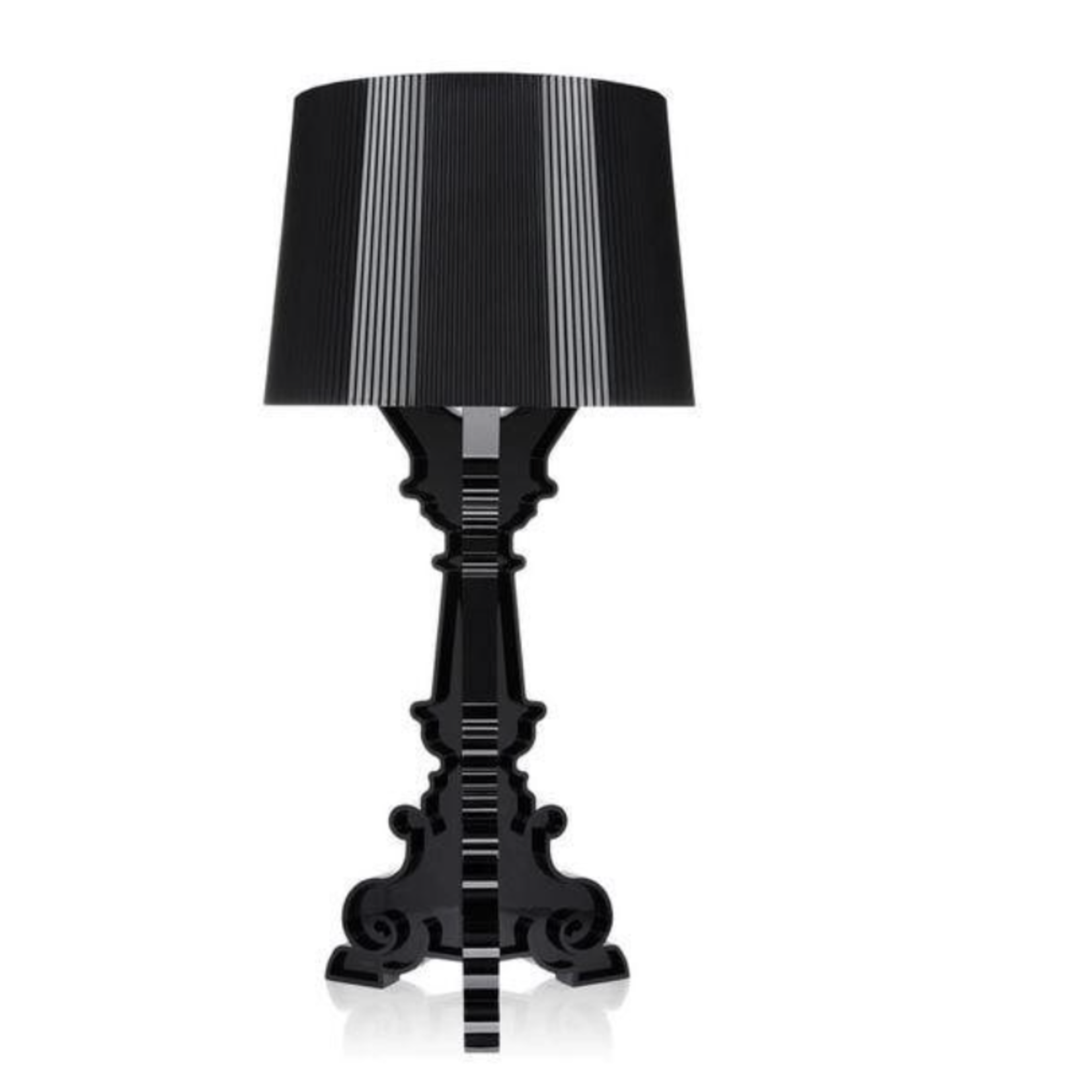 Kartell LAMPE BOURGIE NOIR BRILLANT