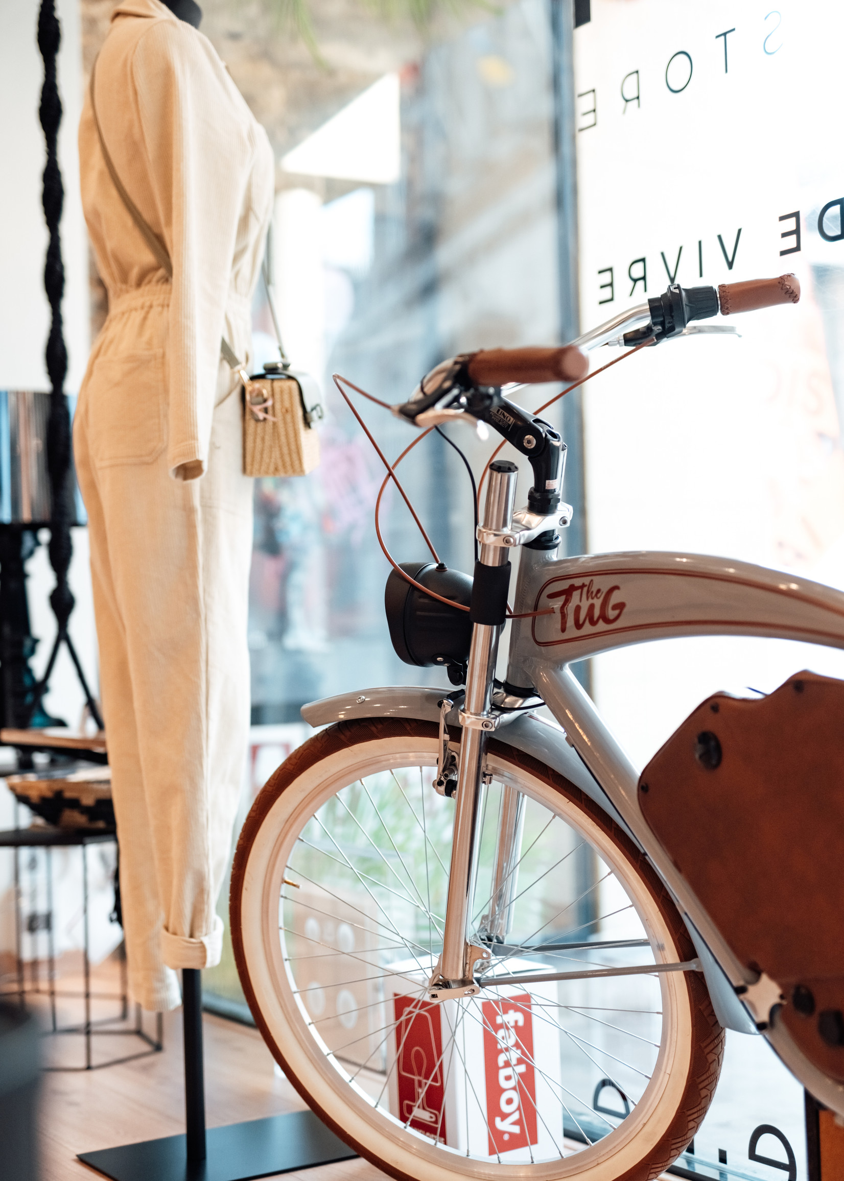 QUEVRAIN BIKES QUEVRAIN BIKES VELO ELECTRIQUE VINTAGE TUG