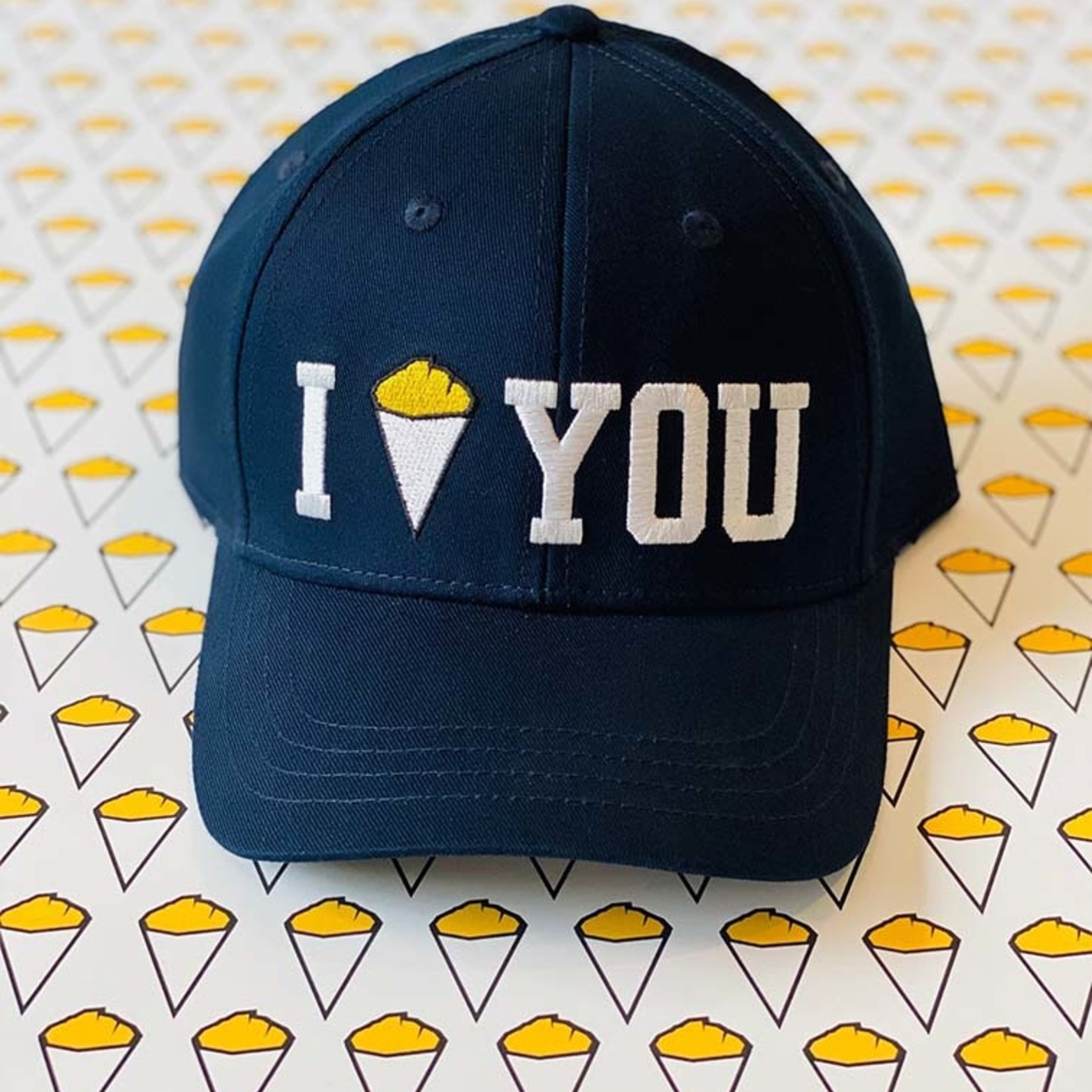 BSHIRT CASQUETTE NAVY I FRITE YOU