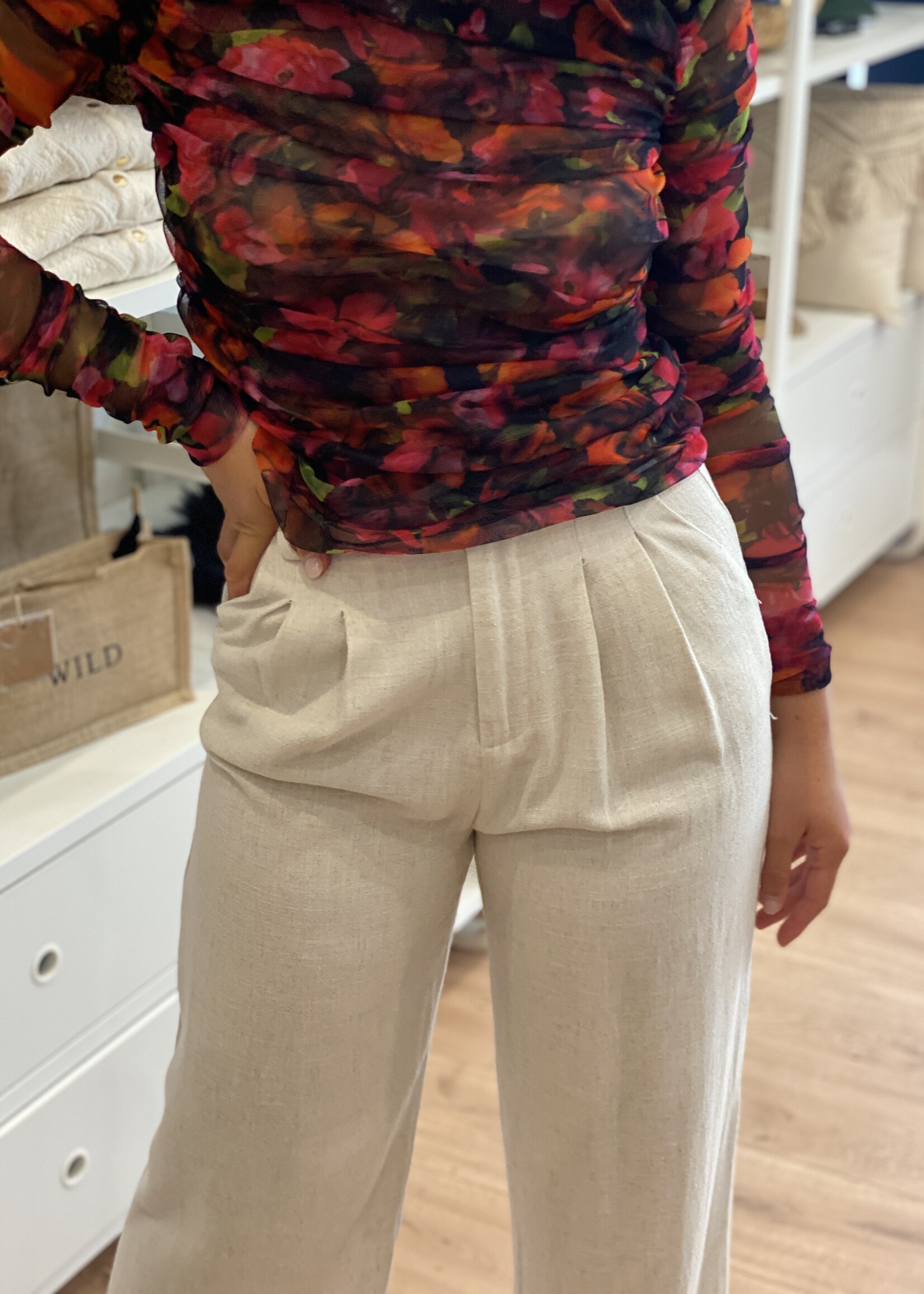 Pantalon Ioni - fluide en lin