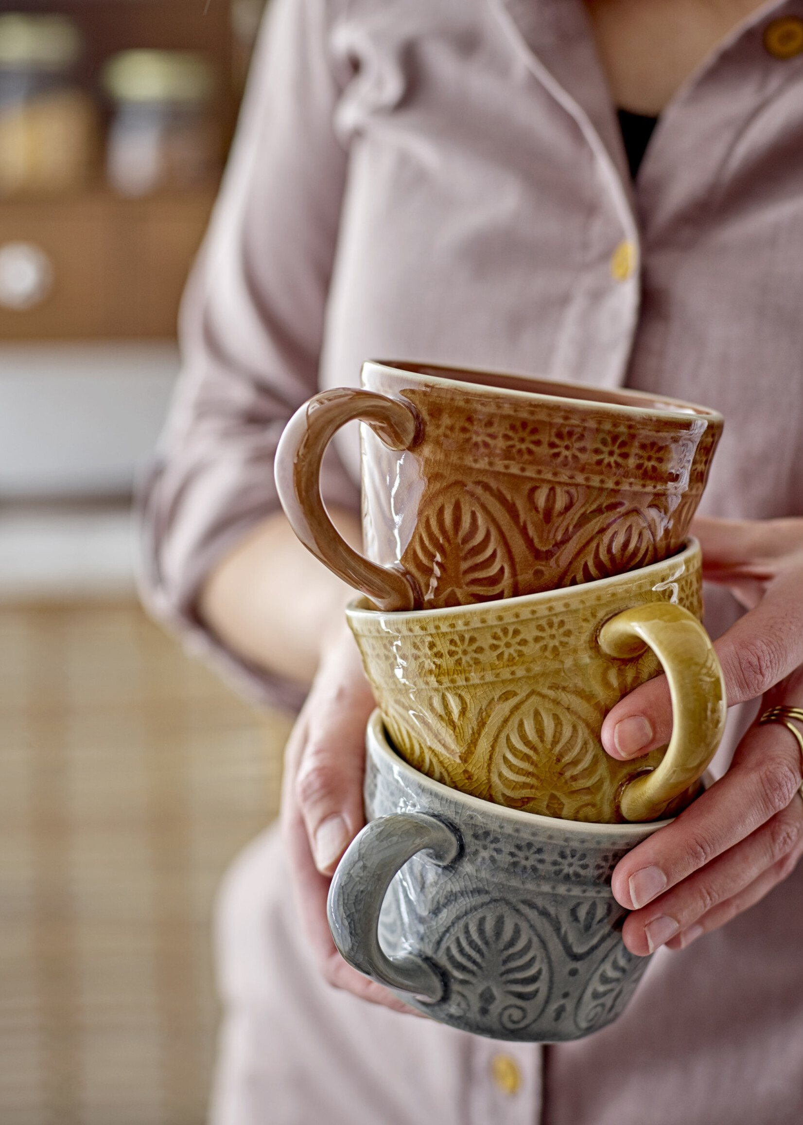 Set de 4 - Rani Mug,  Grès