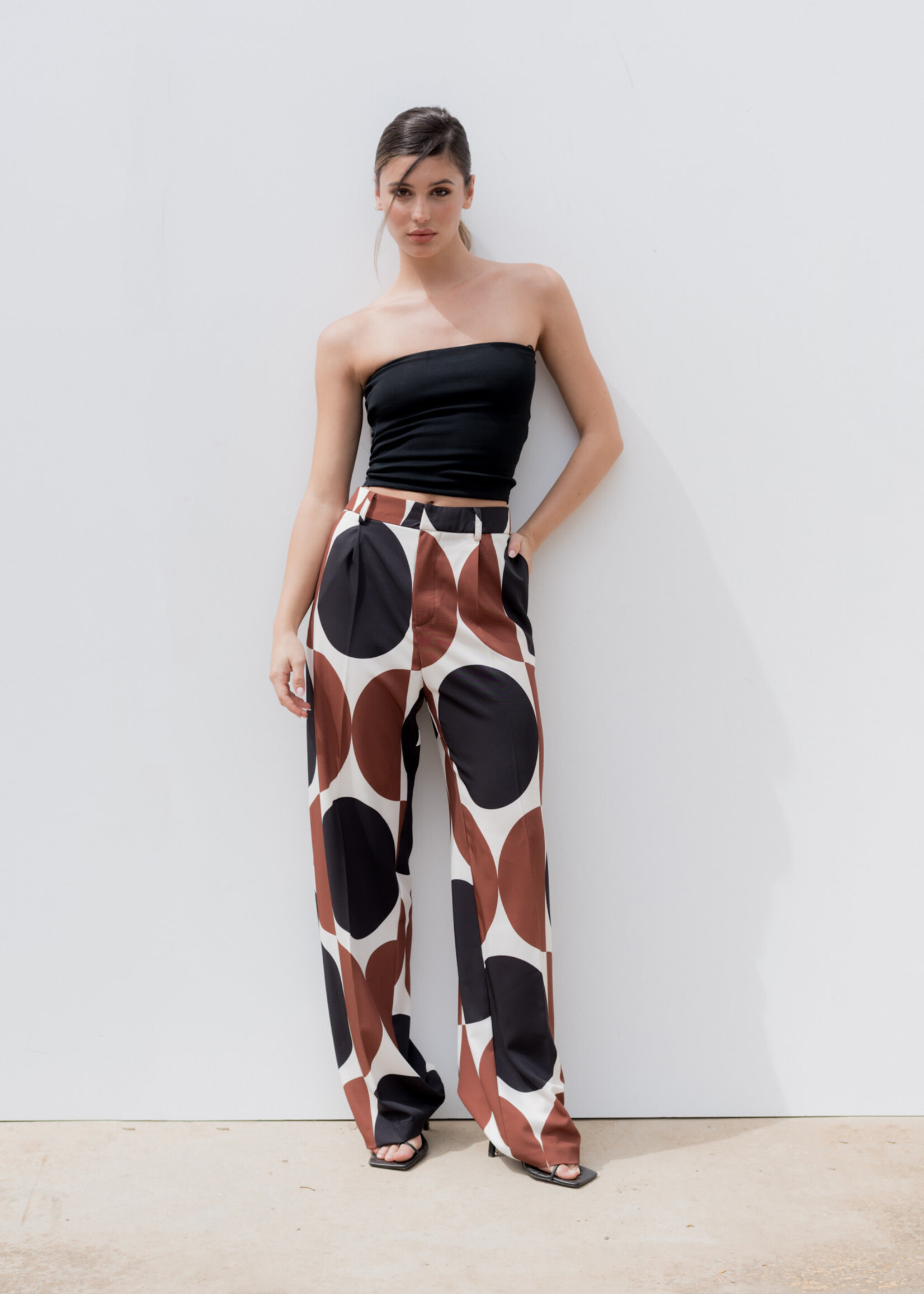 Pantalon Estampado géométrique
