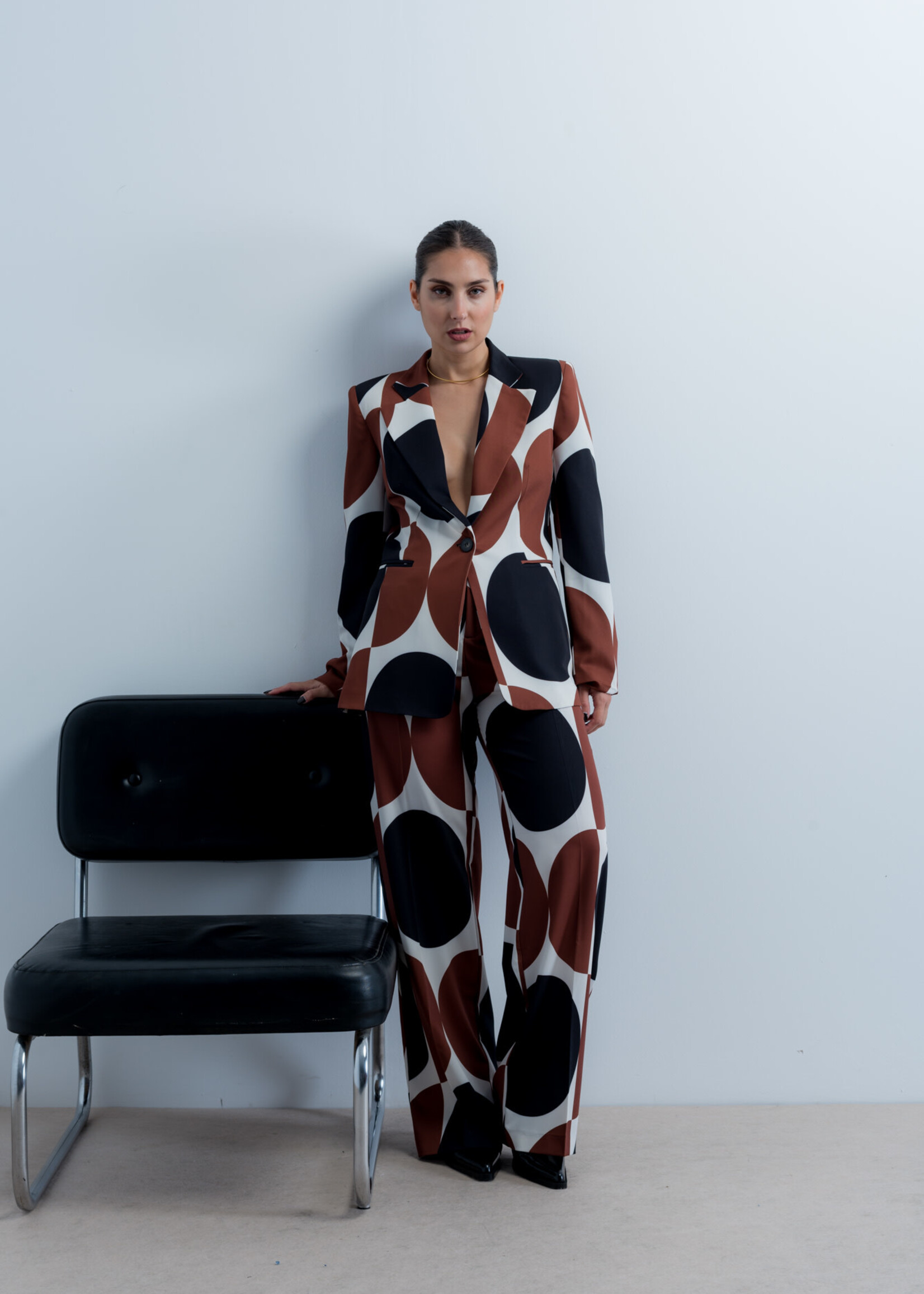 Pantalon Estampado géométrique