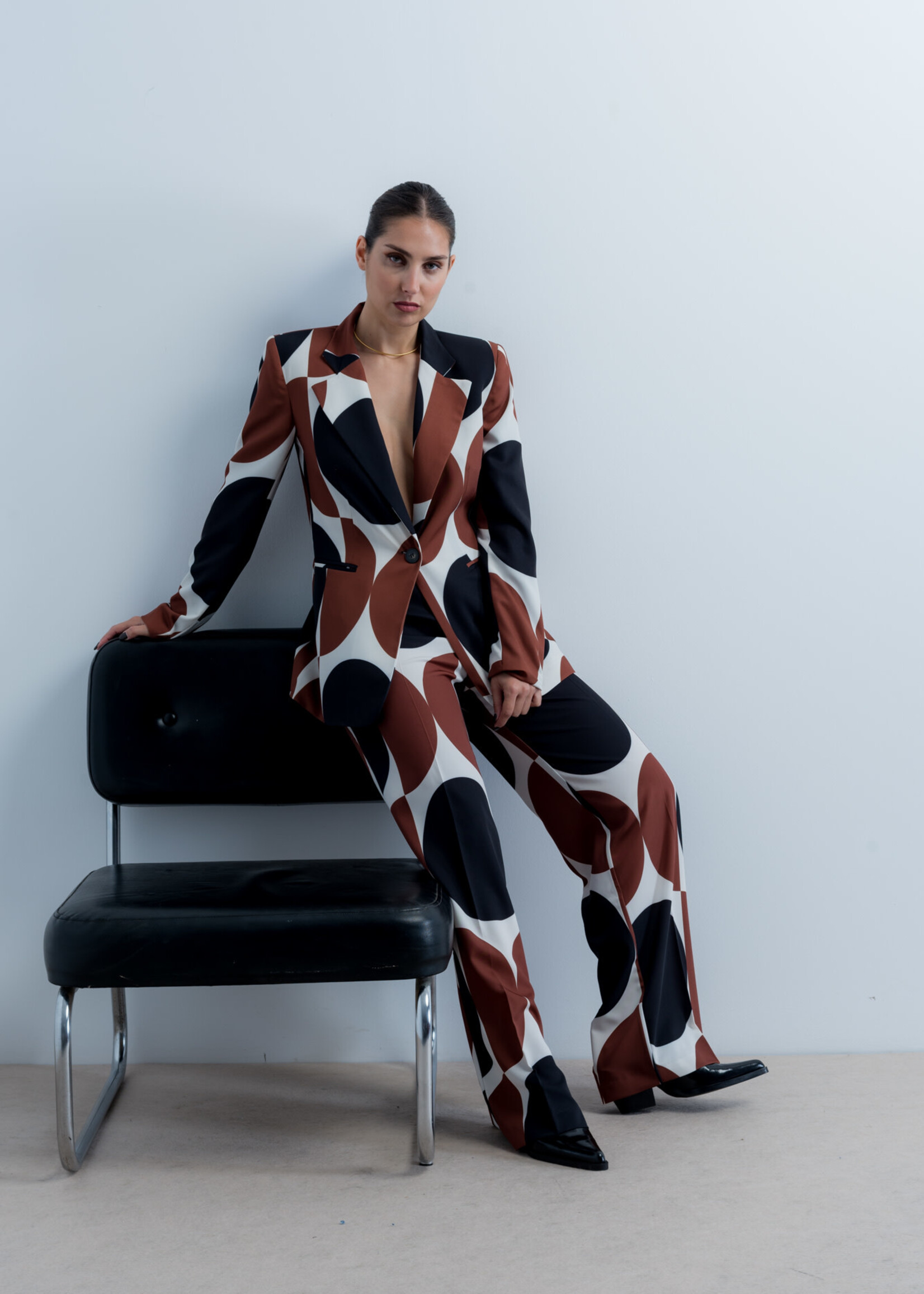 Pantalon Estampado géométrique