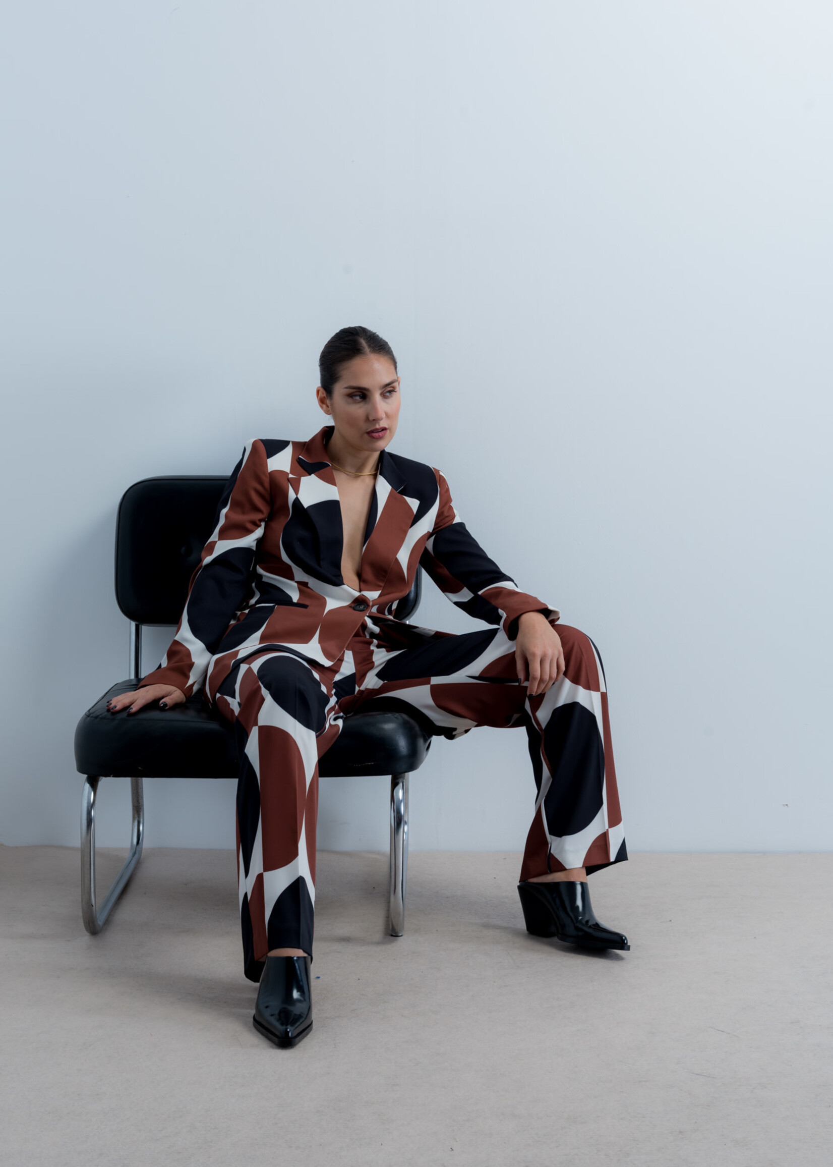 Pantalon Estampado géométrique