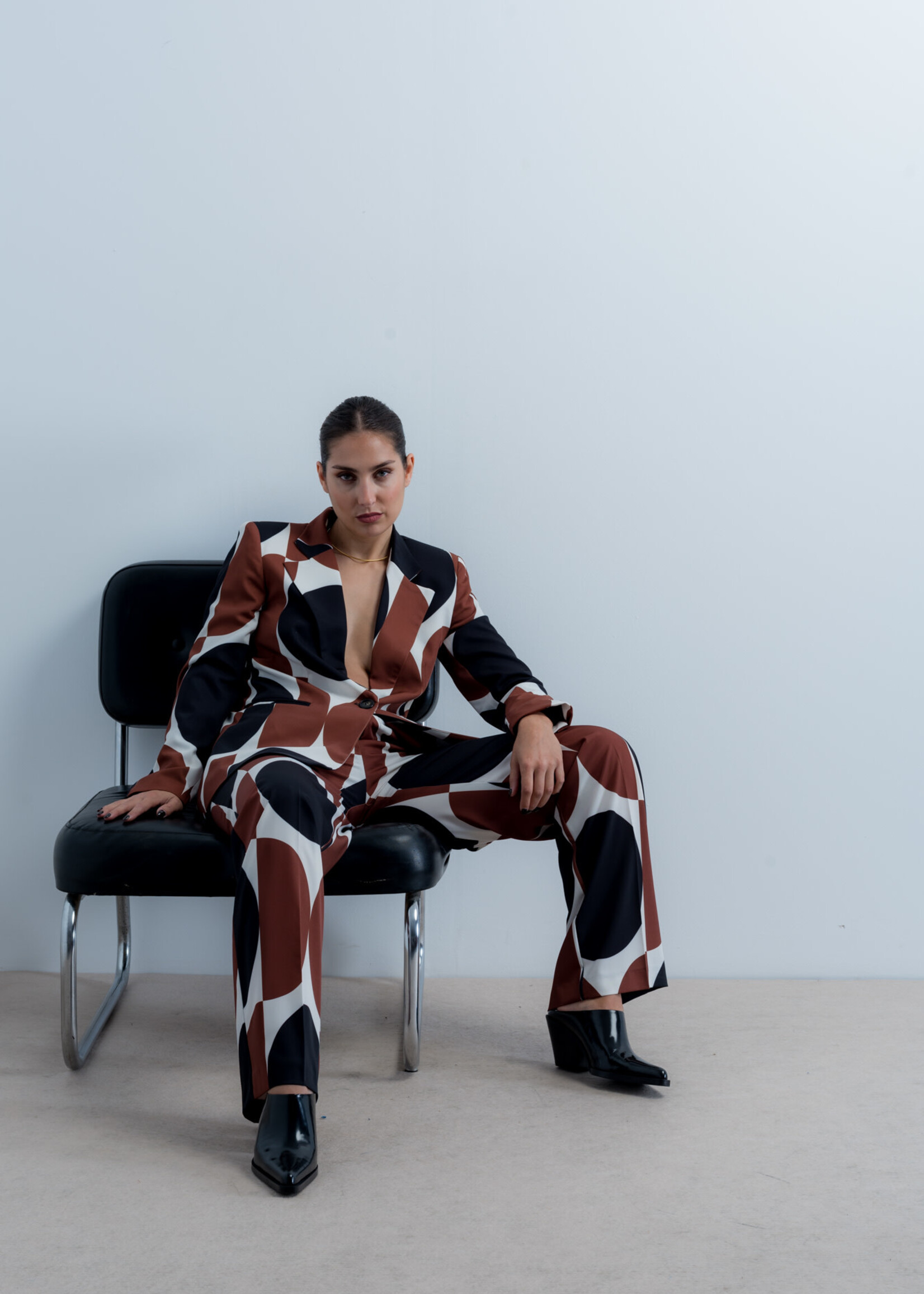 Pantalon Estampado géométrique