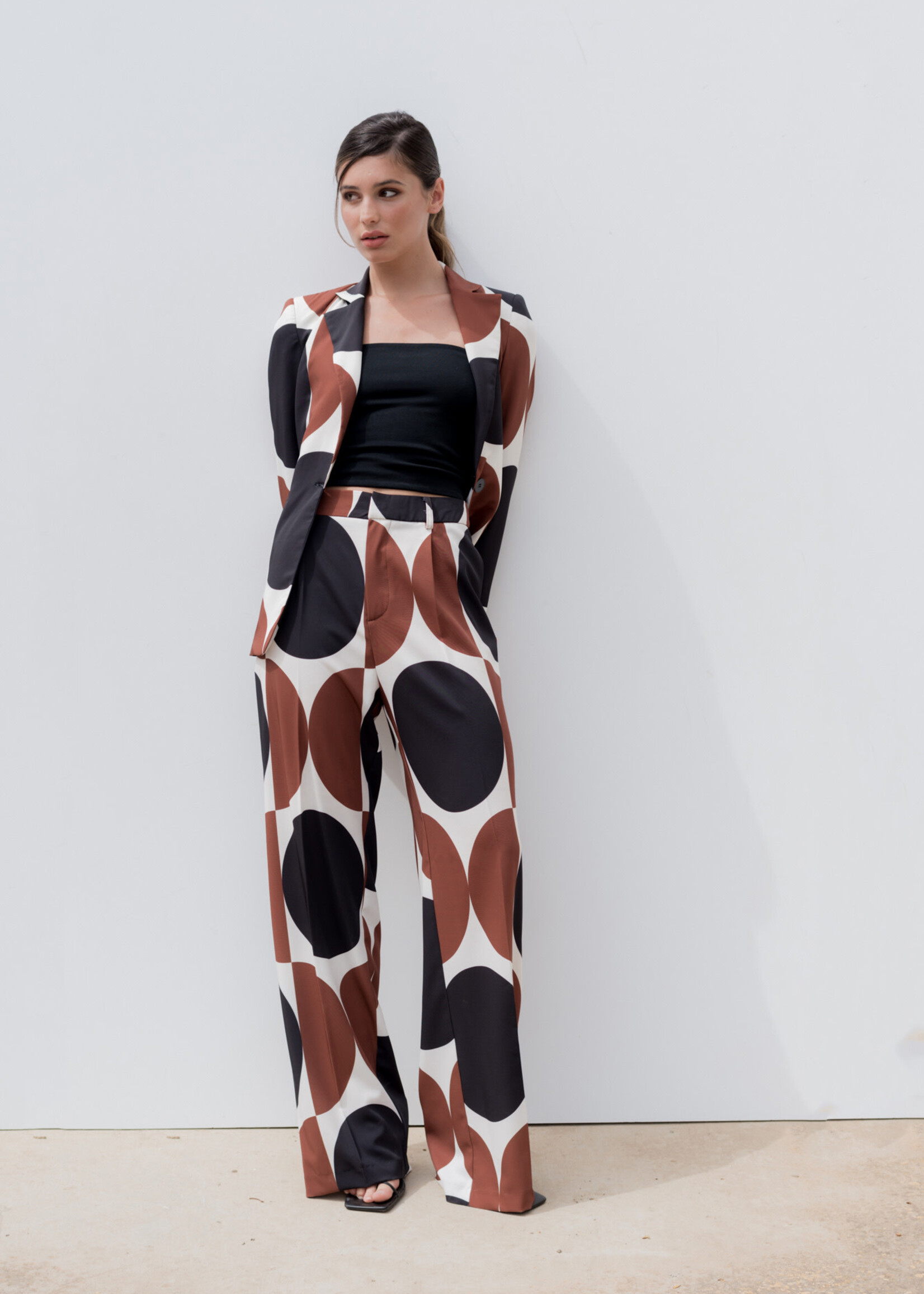 Pantalon Estampado géométrique