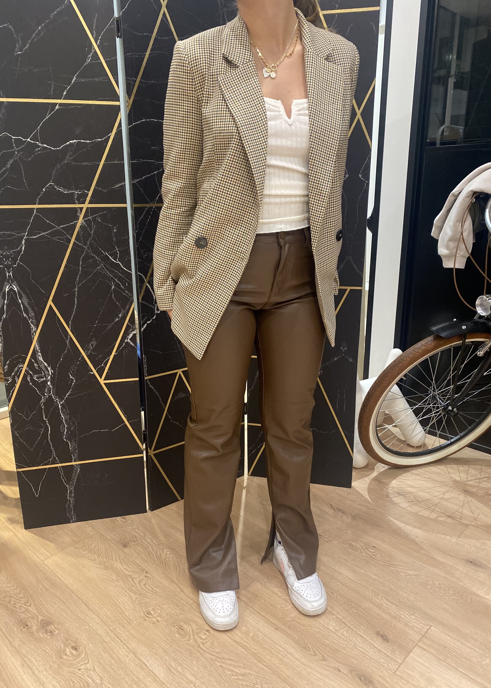 Pantalon simili Médine