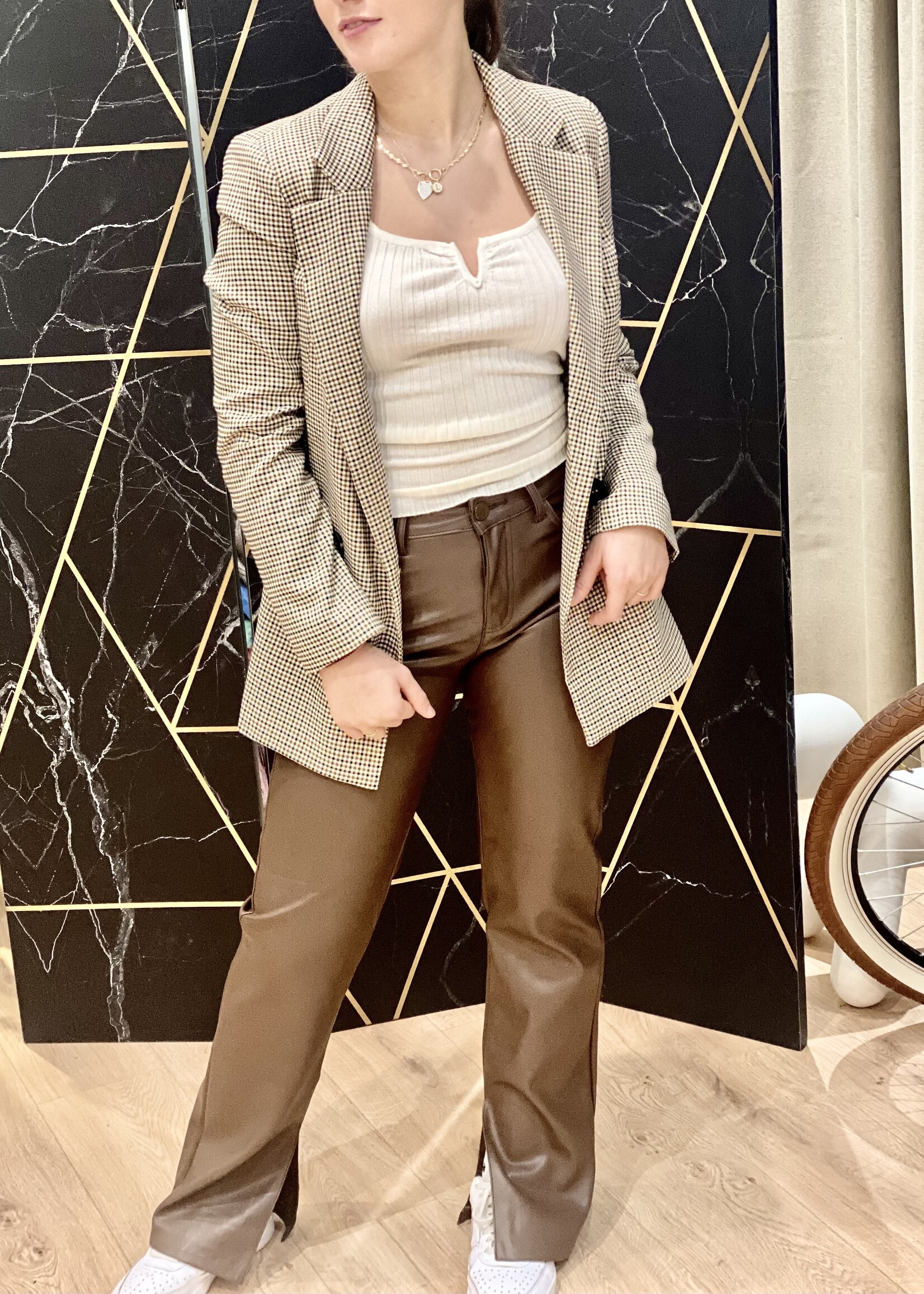 Pantalon simili Médine