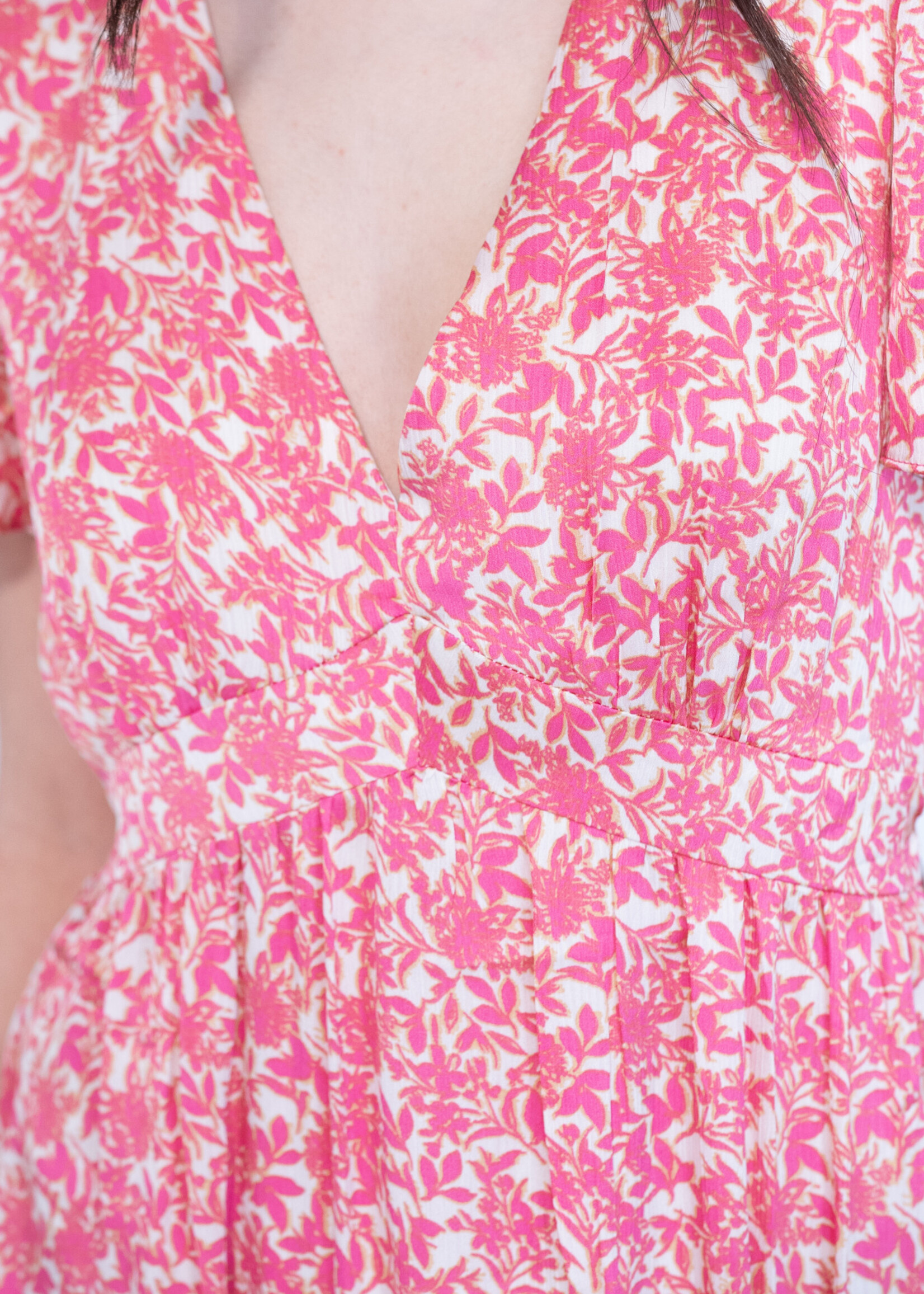 Robe longue Izia - rose