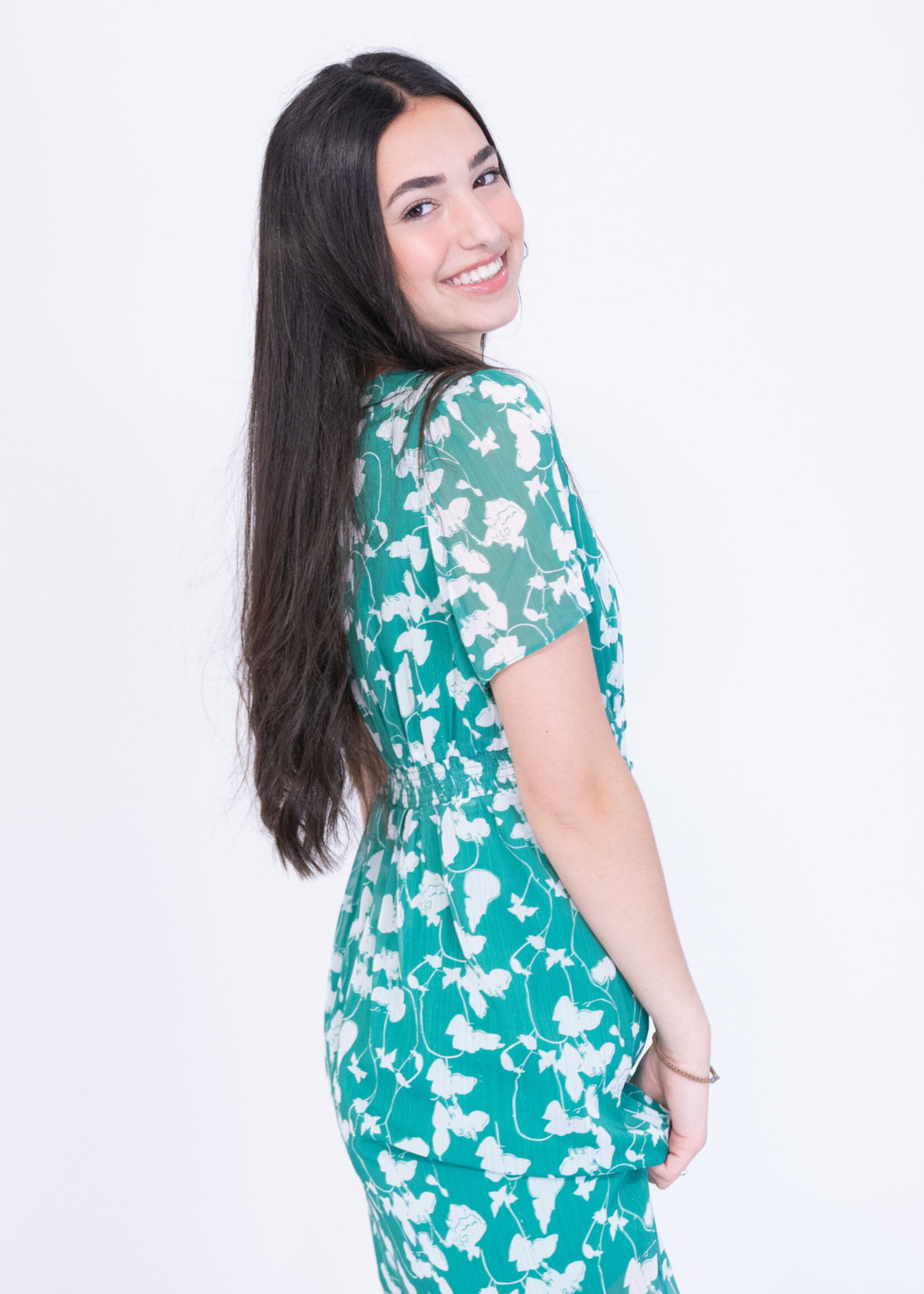 Robe longue Mavi - vert