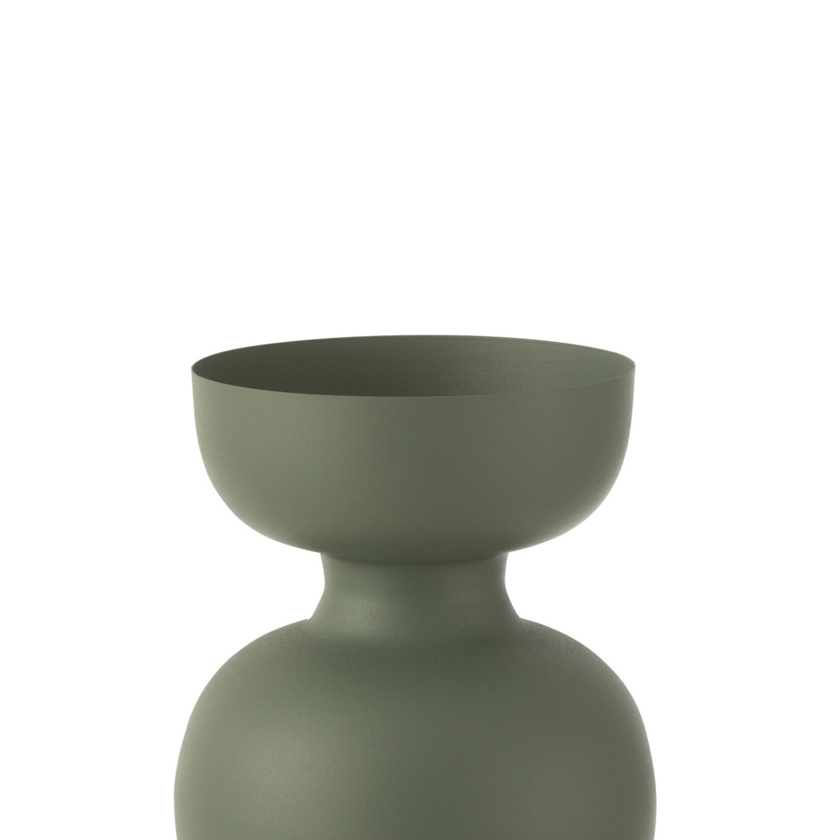 Vase Thibault Aluminium Vert Small 22.5x22.5X32