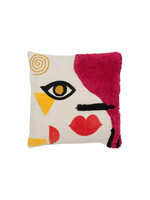 Coussin Carre Abstrait