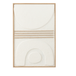 Tableau Thibault Papier Blanc/Beige