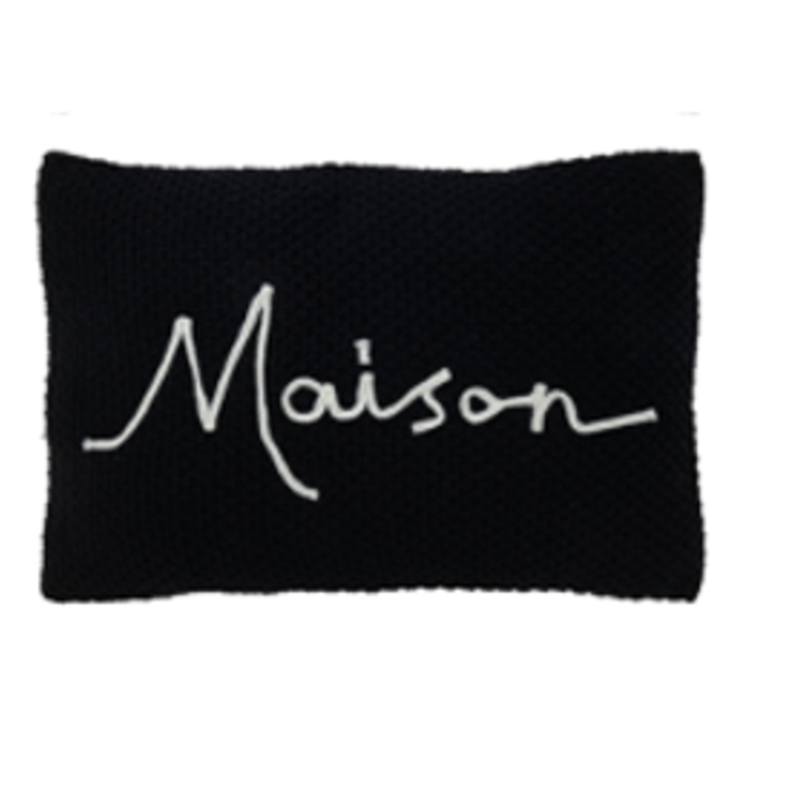 Coussin Maison Mix Noir / Blanc