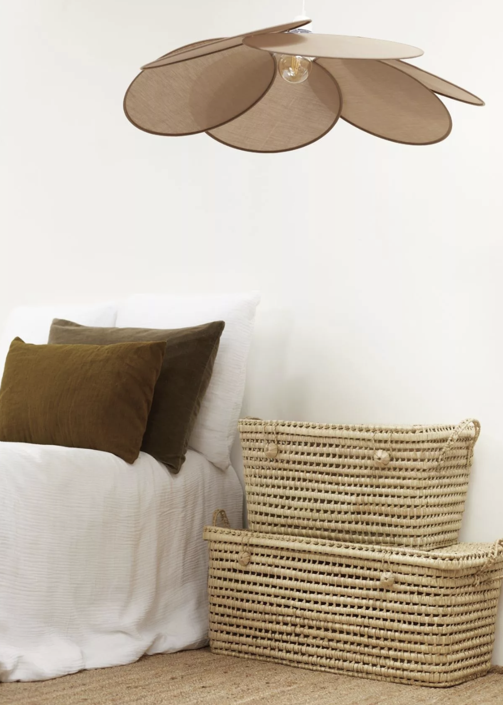 Malle en Feuilles de Palmier 60 cm