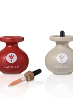 LADOLEA EVOO CHILI gray pot & GARLIC red pot - 2x80ml