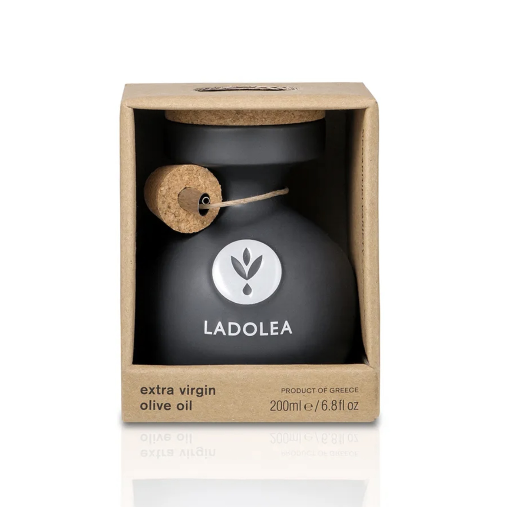 LADOLEA EVOO MEGARITIKI 600ml black pot