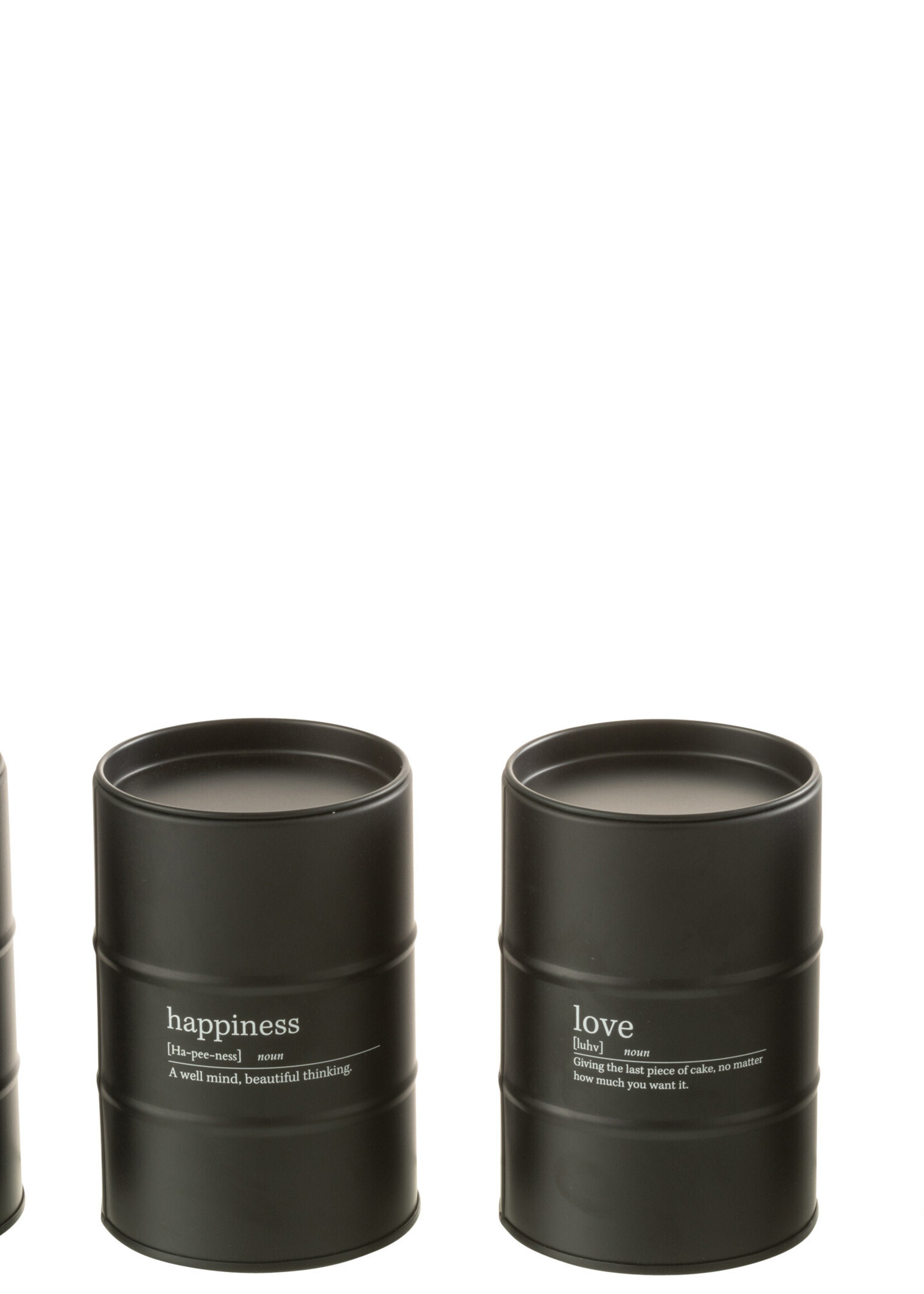 Bougie Parfumée Quote Anglais-Francais Noire 55h