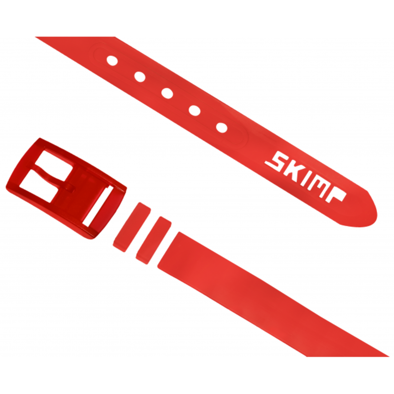 SKIMP SKIMP - Ceinture Unisexe Red- Rouge