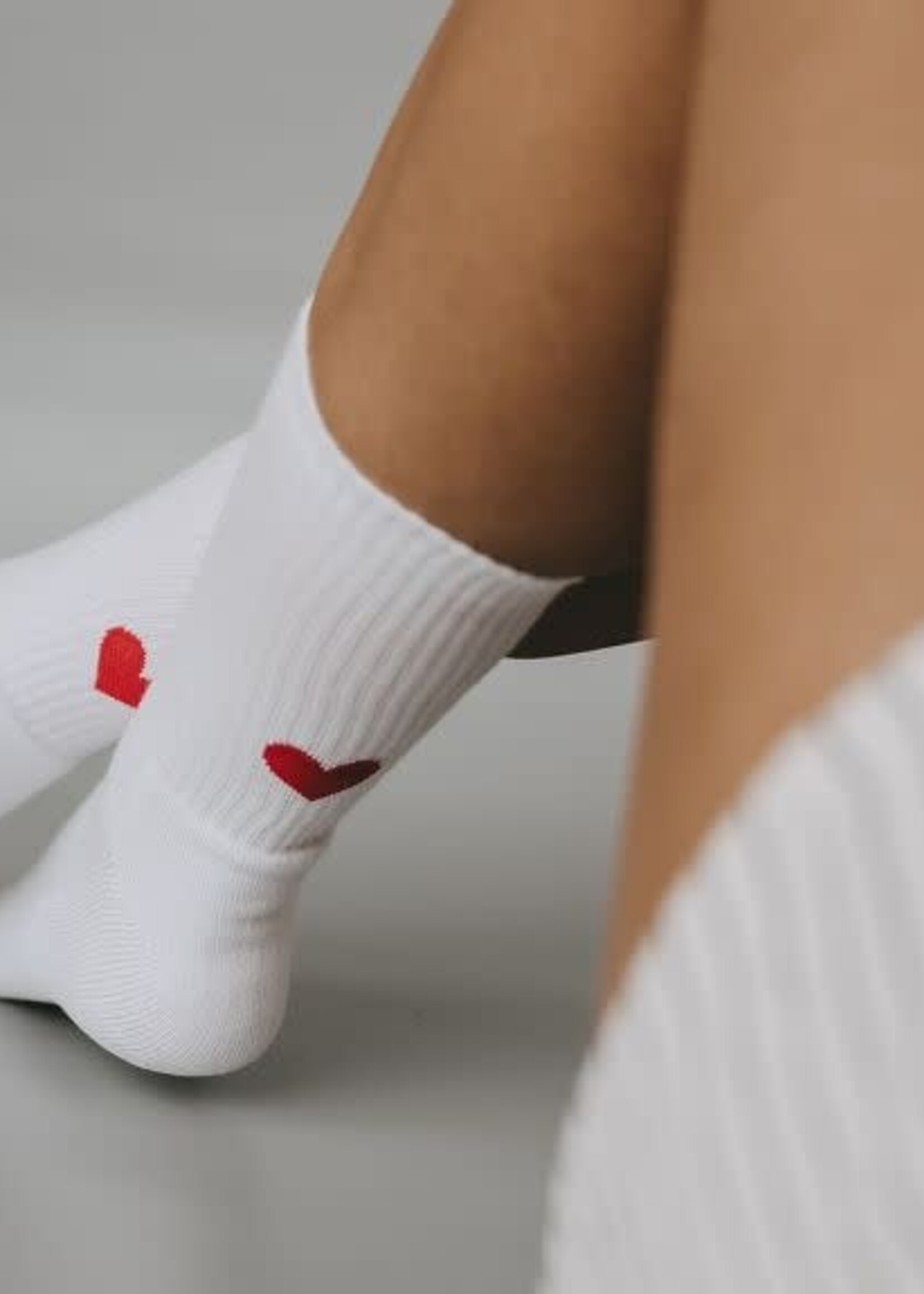 Chaussettes ♡ rouge