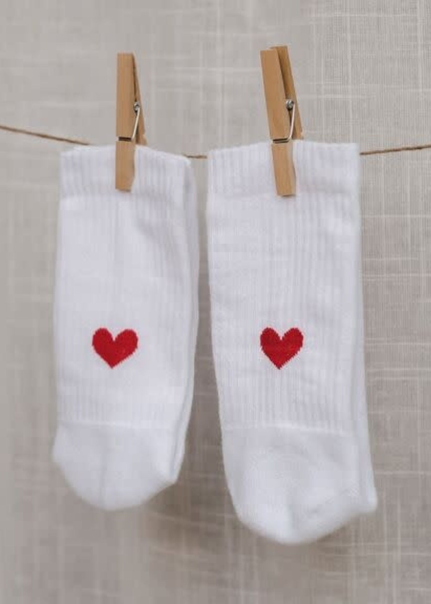 Chaussettes ♡ rouge