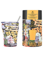 INSULATED COFFEE MUG SAVE THE AEGEAN 350ml GRAFITTI RHYTHM - 22914