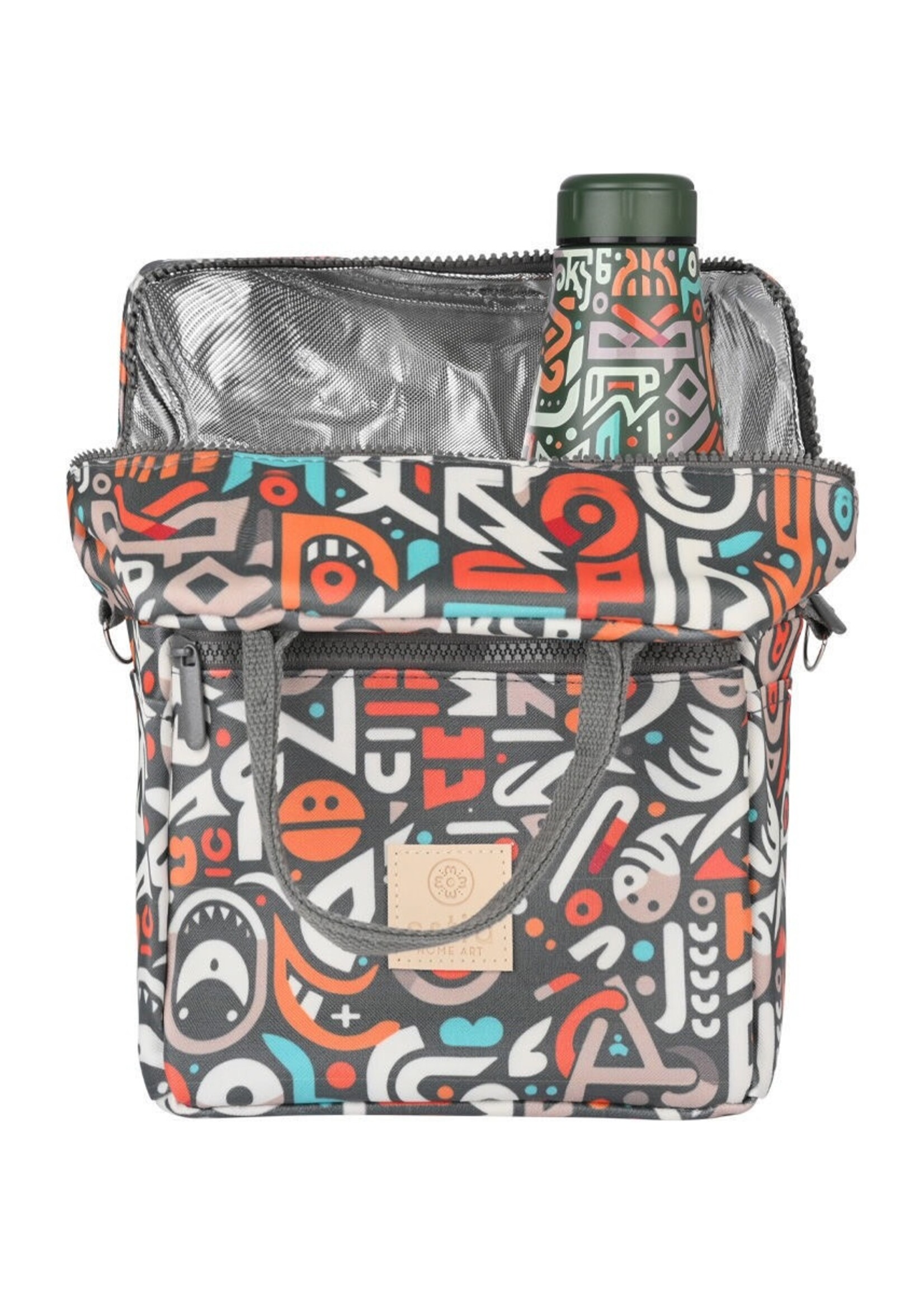LUNCH BAG SAVE THE AEGEAN INSULATED 7lt GEOVIVID 22426
