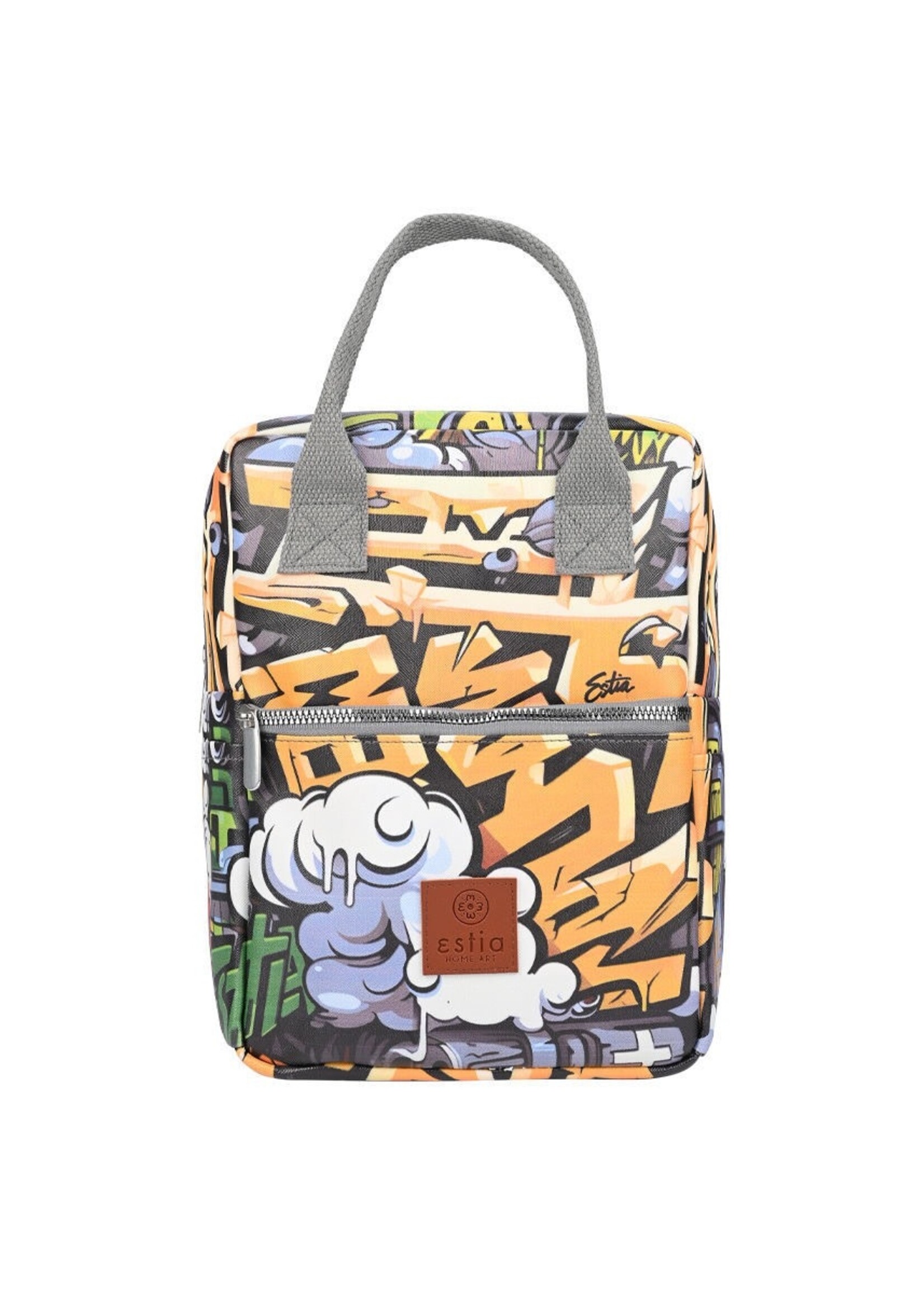 LUNCH BAG SAVE THE AEGEAN INSULATED 7lt GRAFFITI RHYTHM 22402