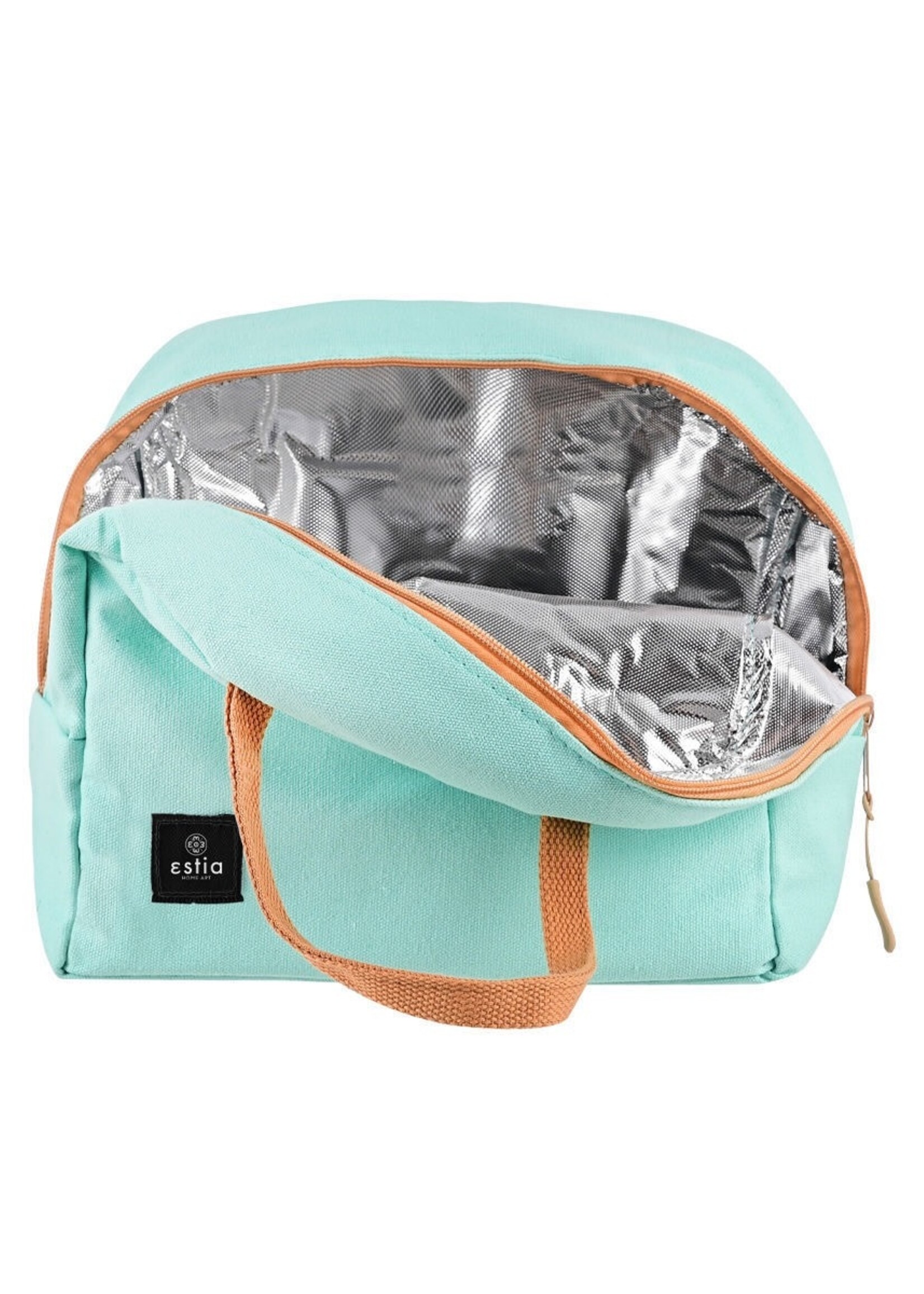 LUNCH BAG SAVE THE AEGEAN INSULATED 6lt BERMUDA GREEN 17033